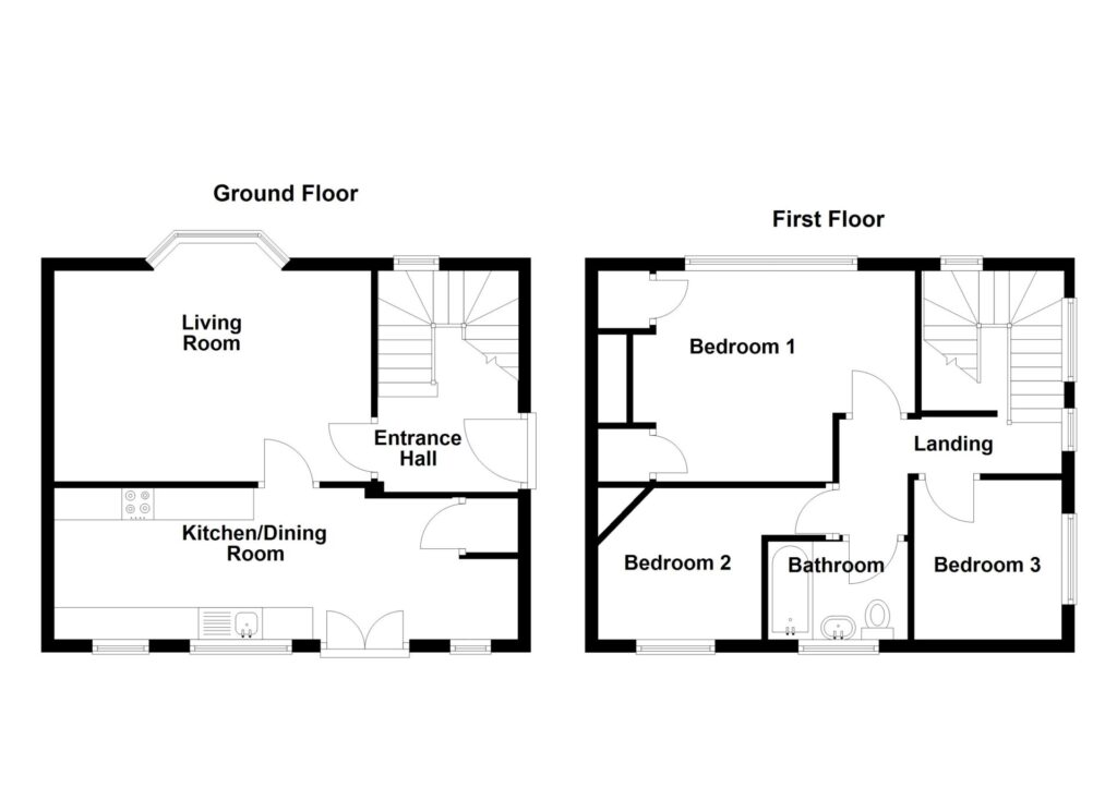 Floorplan for Finney Lane - Heald Green - Cheshire - SK8